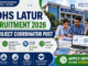 DDHS Latur Project Coordinator Recruitment 2026 notification for one contractual healthcare post.