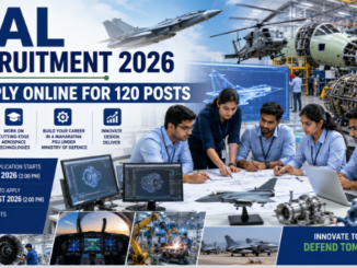 HAL Recruitment 2026 featuring Design Trainee and Management Trainee engineering careers