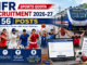 NFR Sports Quota Recruitment 2026 notification showing 56 railway sports quota vacancies and details