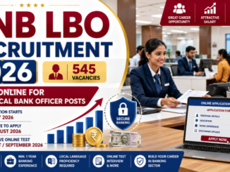 PNB LBO Recruitment 2026 notification for 545 Local Bank Officer posts with salary and eligibility details