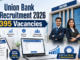 Union Bank SO Recruitment 2026 notification for 395 Specialist Officer vacancies with details