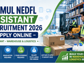 WAMUL NEDFL Assistant Warehouse and Logistics Recruitment 2026 notification with online application details