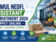 WAMUL NEDFL Assistant Warehouse and Logistics Recruitment 2026 notification with online application details