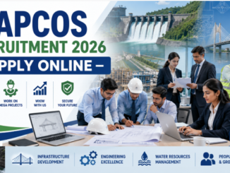 WAPCOS Recruitment 2026 notification showing engineering and management career opportunities