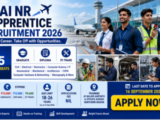 AAI NR Apprentice Recruitment 2026 banner for 205 Graduate Diploma and ITI seats