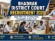 Bhadrak District Court Recruitment 2026 showing court staff, clerical recruitment, legal office, and document verification process