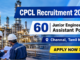 CPCL Recruitment 2026 banner for 60 Junior Engineering Assistant vacancies in Chennai