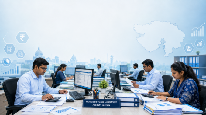 GSSSB Municipal Accountant Recruitment 2026 GSSSB Municipal Accountant Recruitment 2026 notification showing 82 vacancies, eligibility, salary, and apply online details.