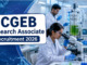 Official ICGEB Research Associate Recruitment 2026 notification for one contract research position in biotechnology