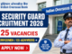 IOB Security Guard Recruitment 2026 notification for Ex-Servicemen and Ex-Agniveers