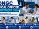 ONGC Medical Officer Recruitment 2026 showing doctors, specialists, and healthcare professionals in a modern hospital environment.