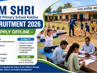 PM SHRI Kolchur Recruitment 2026 Apply Offline