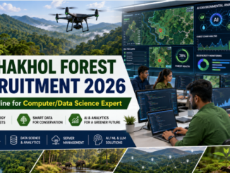 Redhakhol Forest Division Computer Data Science Expert Recruitment 2026 online application banner