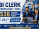 SBI Clerk Recruitment 2026 notification for 1538 Junior Associate vacancies across 21 States