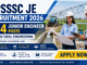 UPSSSC JE Recruitment 2026 banner showing 134 Agriculture Junior Engineer vacancies