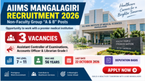 AIIMS Mangalagiri Recruitment 2026 for Accounts Officer, Librarian Grade I and other posts