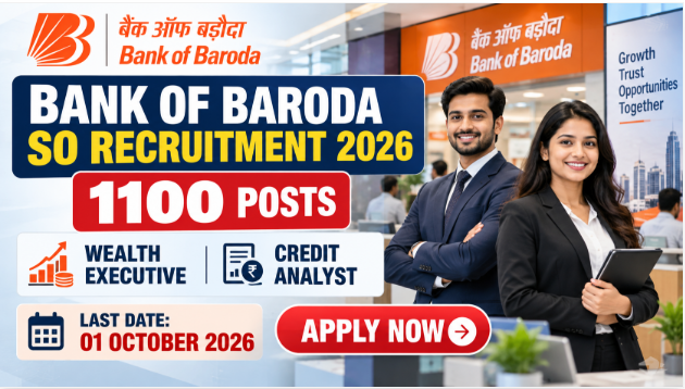 Bank of Baroda SO Recruitment 2026
