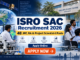 ISRO SAC Recruitment 2026 banner for JRF, Research Associate and Project Scientist-I vacancies