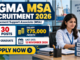 DGMA Management Support Associate Recruitment 2026 banner showing 30 vacancies and Apply Now information.