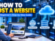 How to host a website using web hosting servers and a laptop