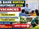 PNB Bank Rohtak Recruitment 2026 banner for Faculty and Watchman Gardener vacancies in Haryana