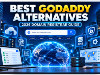 Best GoDaddy alternatives in 2026, comparing popular domain registration services.